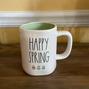 Happy spring Rae Dunn mug